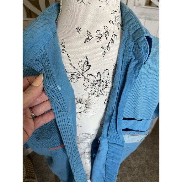 Weekends Vintage 90s 80s Patches Nautical Casual Shirt Button Up Size Small - Picture 5 of 9